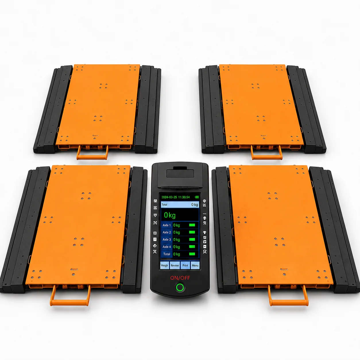 Portable Axle Weighing Application Note