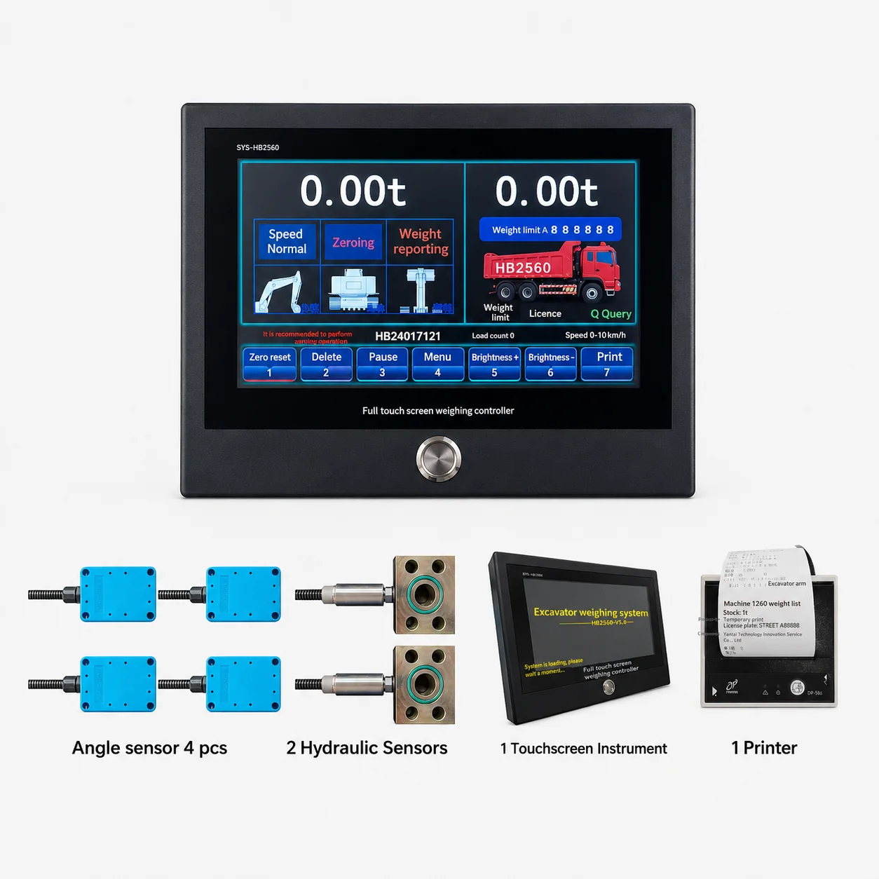 Excavator Weighing System view 2