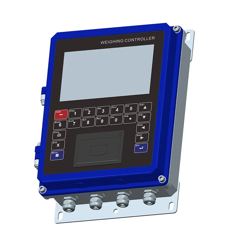 Touch Screen LCD Conveyor Belt Indicator Controller with Ration Flow Feeding & Ration Weight Batch Control view 3