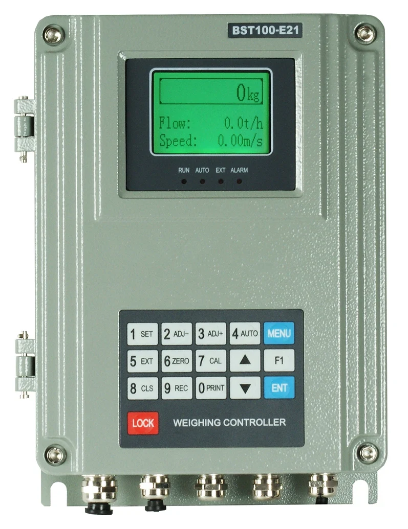 Wall Mounted LCD Display Conveyor Belt Weighing System, Belt Scale System With Di Do Ao for Stone Mining, BST100-E21 view 2