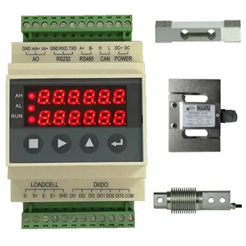 4-20mA 0-10V Output Load Cell Digital Weighing Scales Indicator M60S, Led Display Weight Indicator Controller view 2