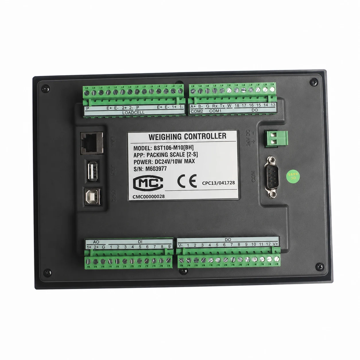Automatic Double-Scale Weighing Controller for Filling Bagging Machine, Weighing Machine Packaging Scale Controller view 3